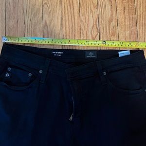 AG Black Jeans(Everett) Slim straight. Great condition. Has been altered.